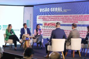 Deputada Gabi Gonçalves destaca Plano de Mobilidade de Rio Largo em painel sobre a Região Metropolitana no Gazeta Summit Mobilidade